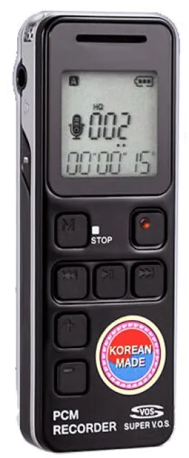 30 Day Recording Life Portable Digital Voice Recorder