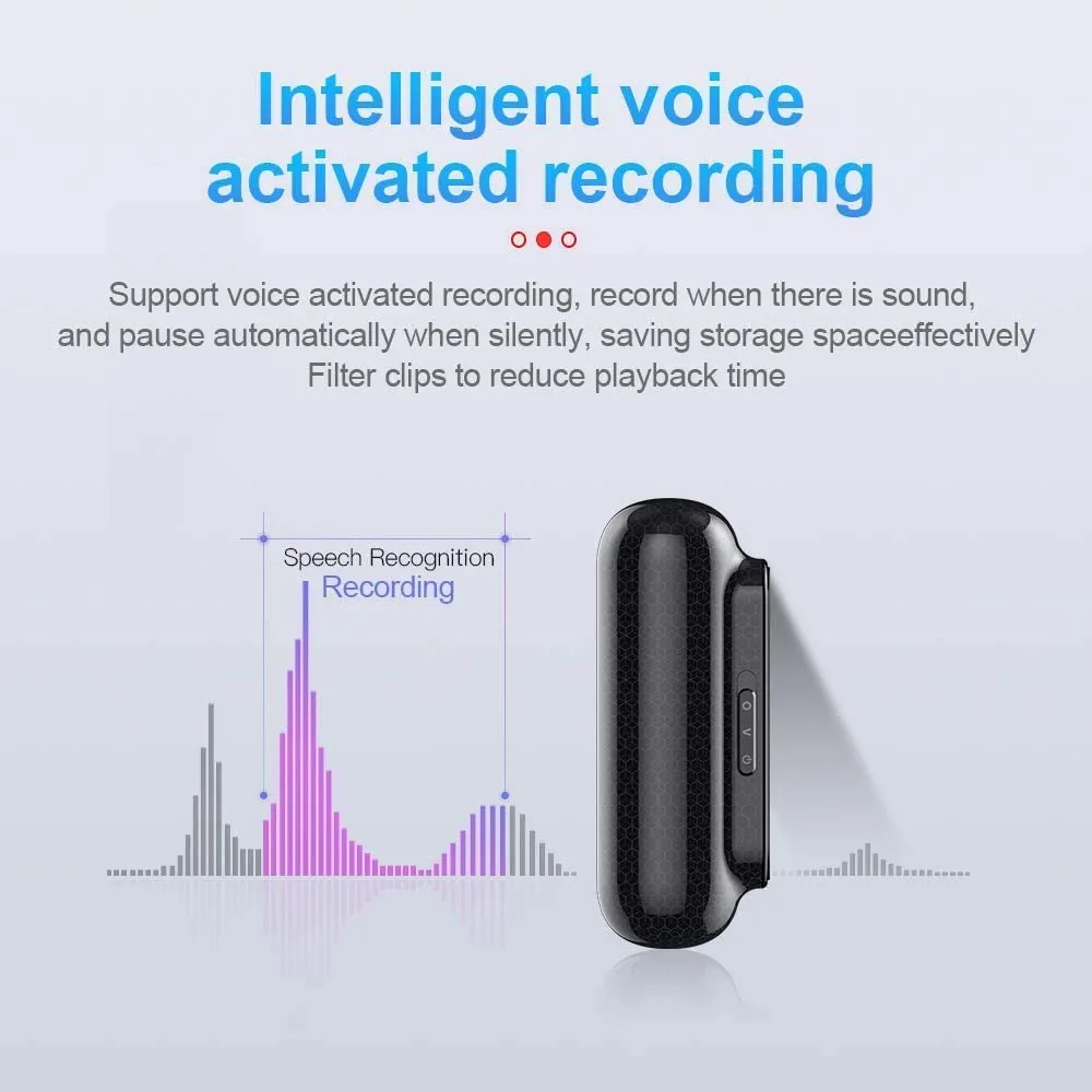32GB Audio Recorder with Magnet Mount (365 Day Standby)