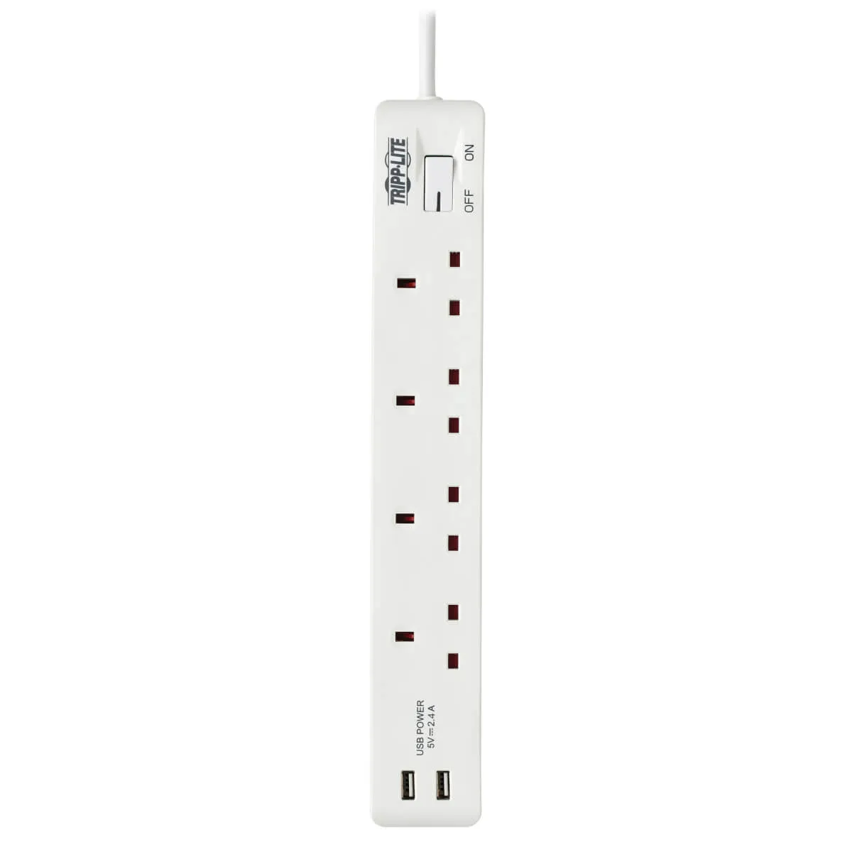 4-Outlet Power Strip/Usb-A Chrg
