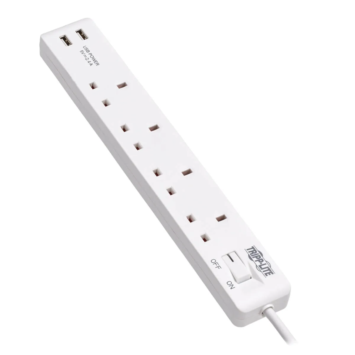 4-Outlet Power Strip/Usb-A Chrg