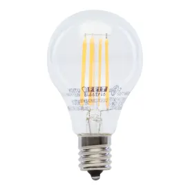 40W Replacement A15 Intermediate Base Dimmable Soft White Glass Filament (2-Pack)