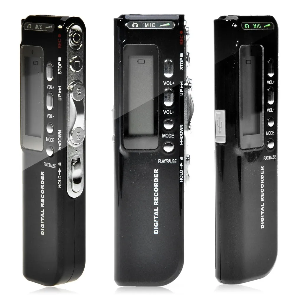 4GB Digital LCD Time Display and Telephone Recording Voice Recorder Recording Device
