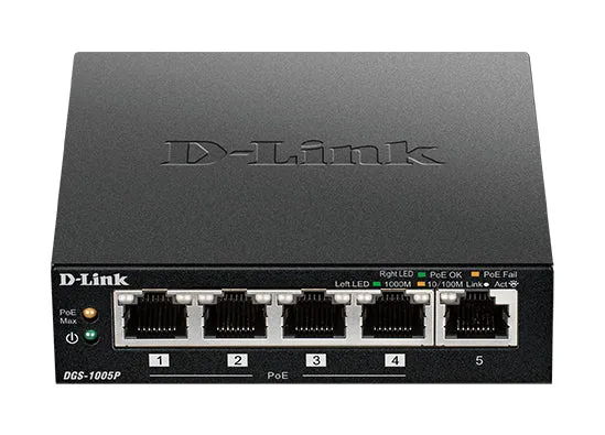 5-Port Desktop Gigabit Poe Switch