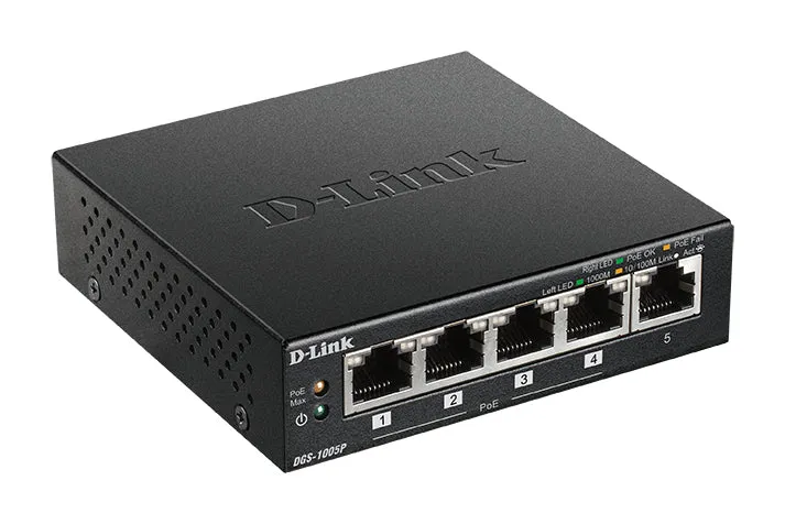 5-Port Desktop Gigabit Poe Switch