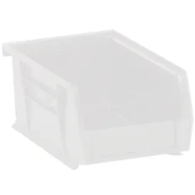 7 3/8 x 4 1/8 x 3" Clear Plastic Stack & Hang Bin Boxes