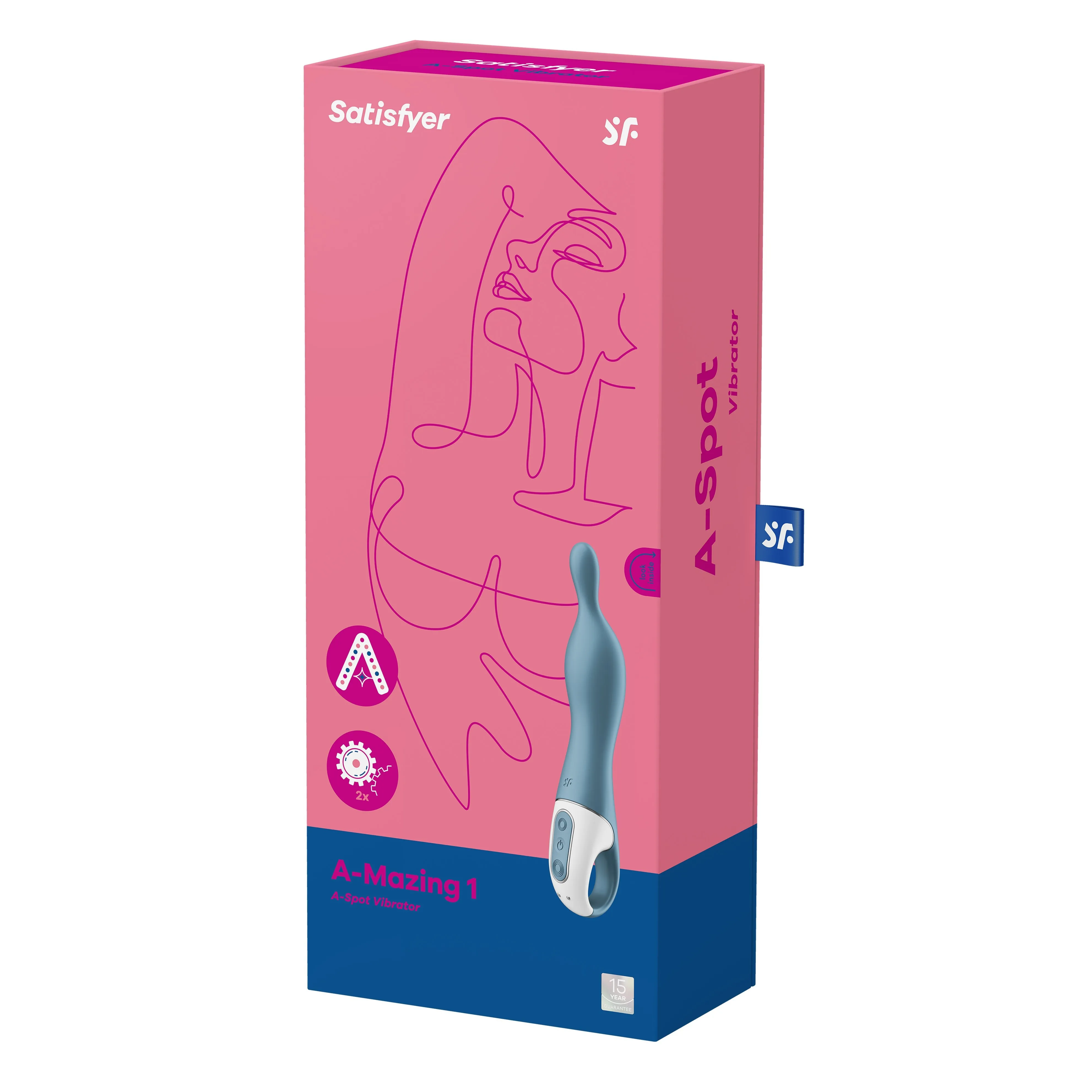 A-Mazing 1 a-Spot Vibrator - Blue