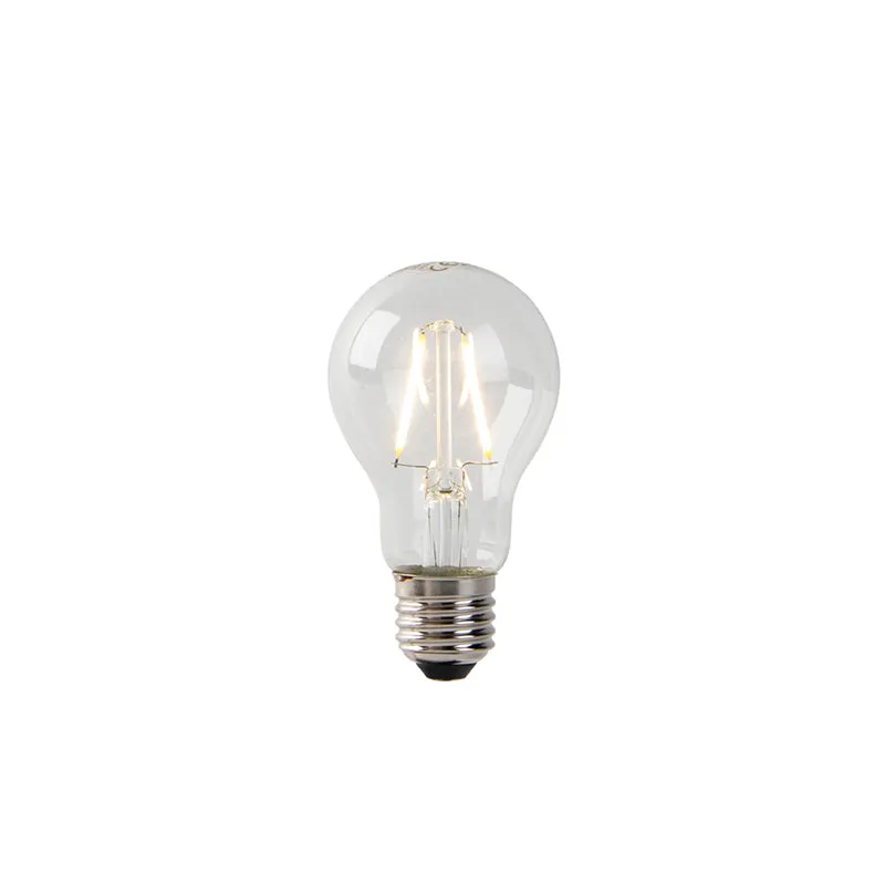 A60 E27 Filament Bulb Clear 4 Pack