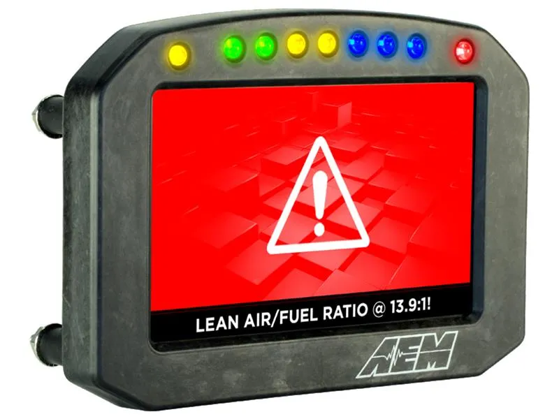 AEM Electronics CD-5 Carbon Digital Racing Dash Displays 30-5603F