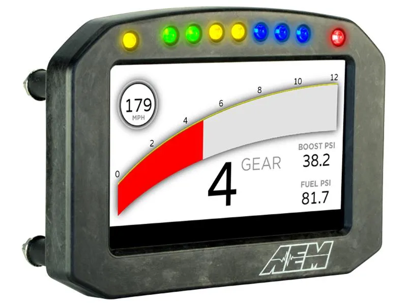 AEM Electronics CD-5 Carbon Digital Racing Dash Displays 30-5603F