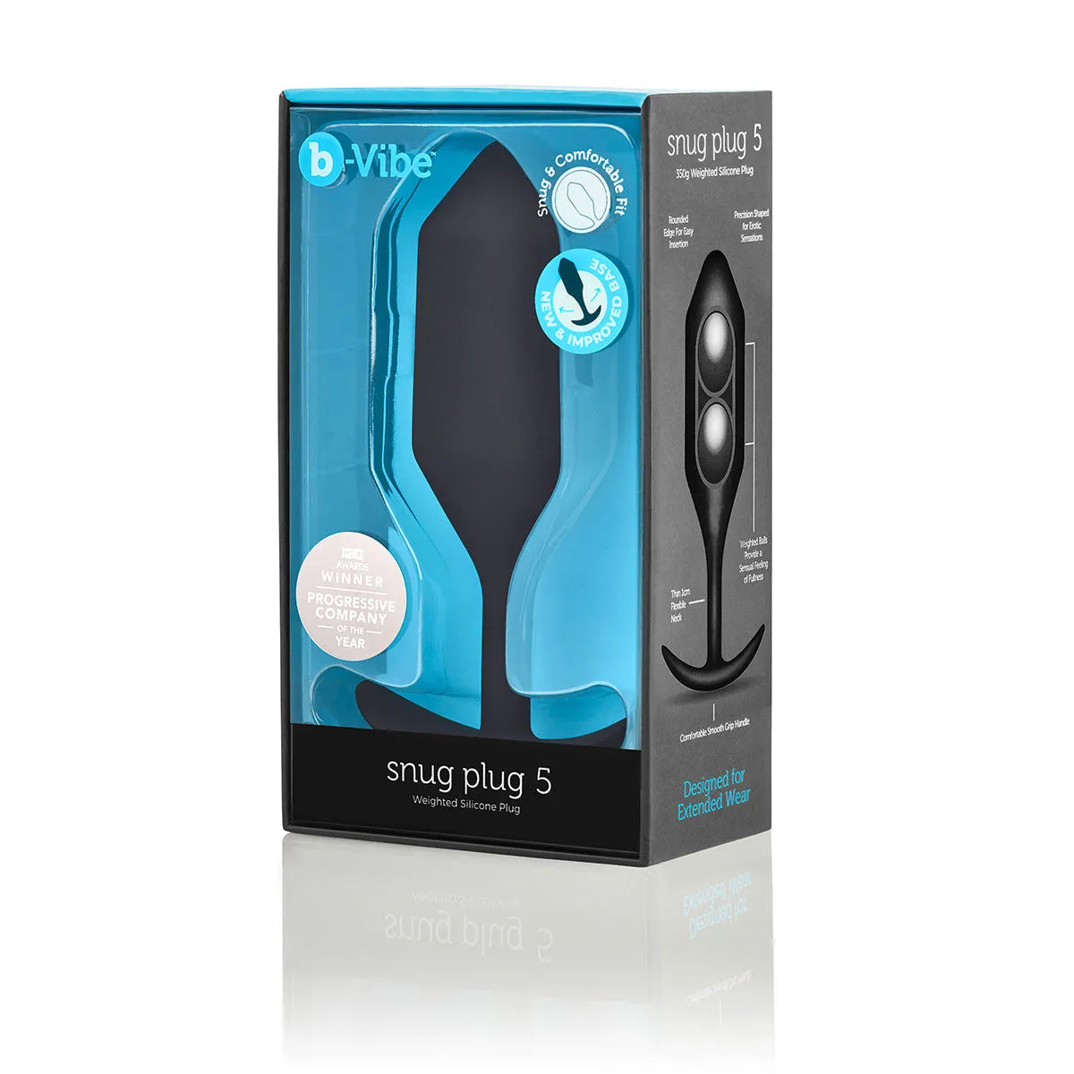 B-vibe Snug Plug 5 - Black