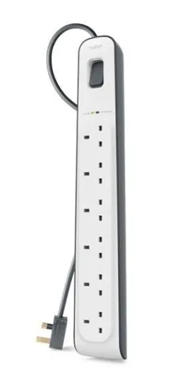 Belkin 6 Way Surge Protstrip  2M