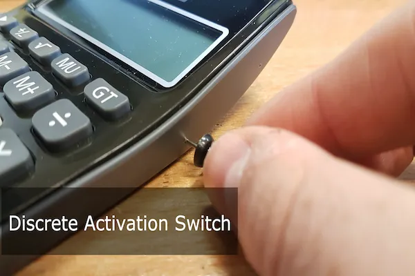 Black Vox Calculator Audio Recorder
