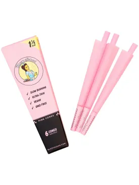 Blazy Susan Pink 1 1/4 Cones 6 Pack