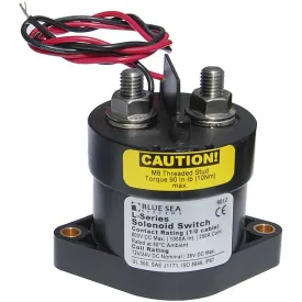 Blue Sea 9012 L Solenoid - 12/24V DC 250A