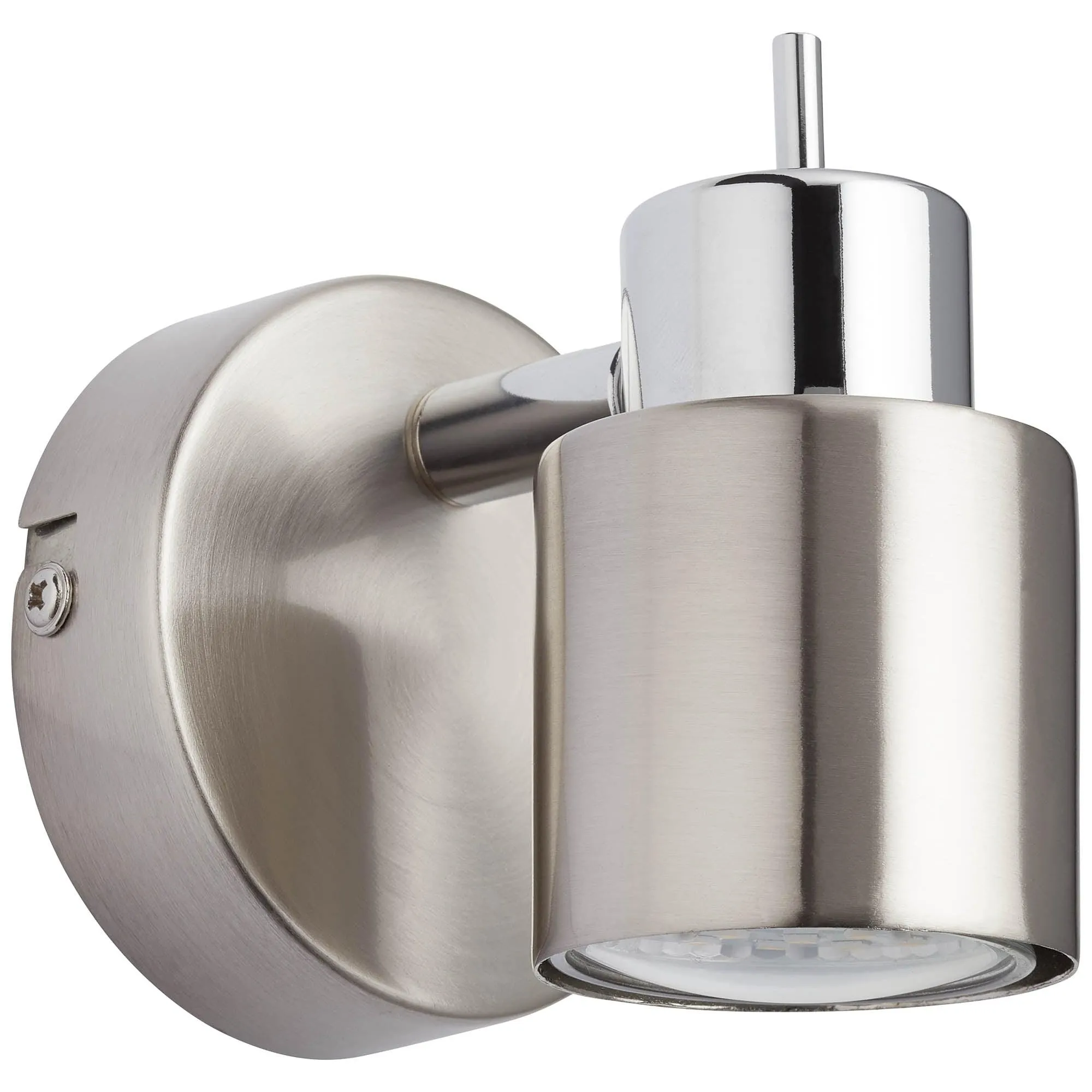 Brilliant 1 Light 10W Andres Wall Spotlight - Chrome | 74510/77