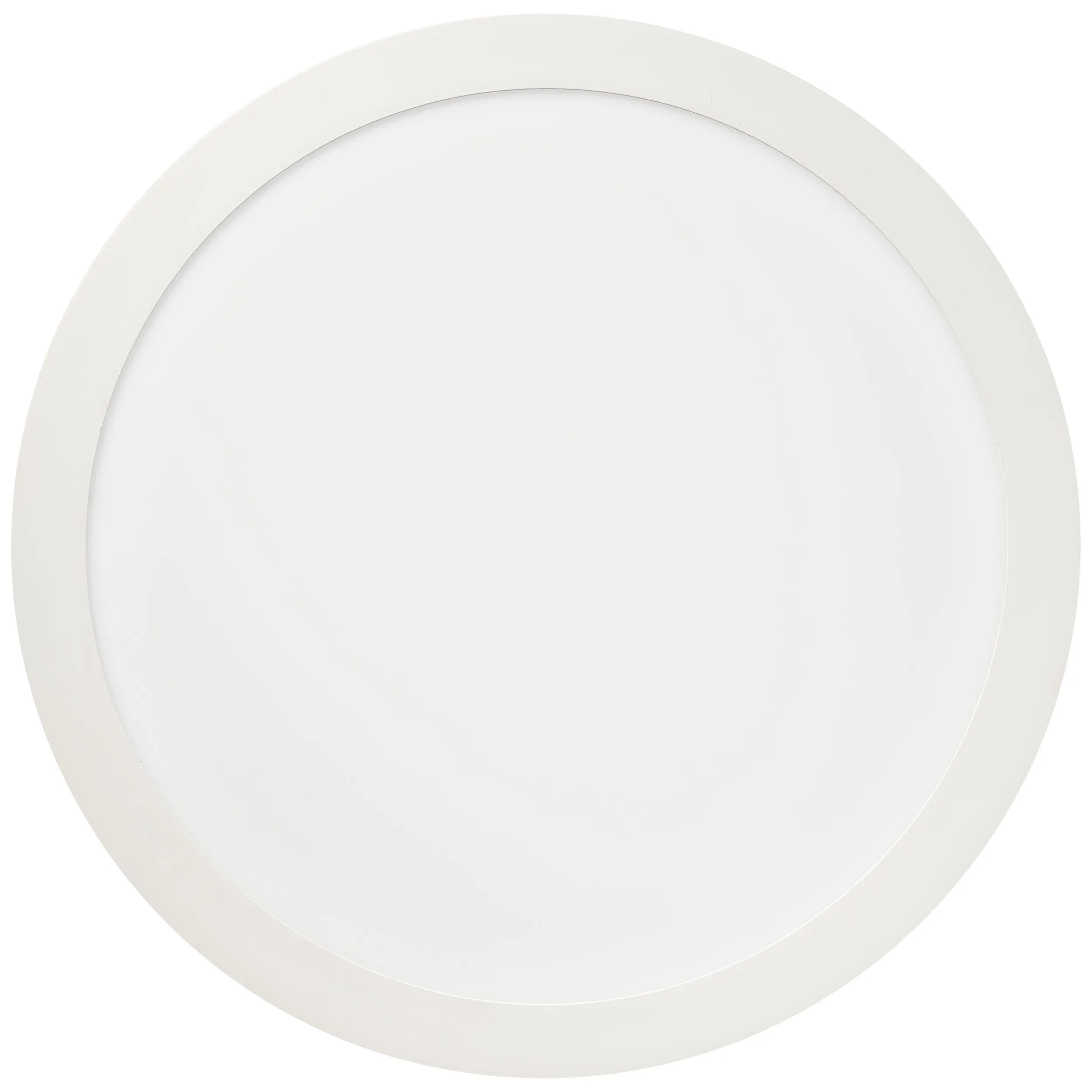 Brilliant 1 Light 24W Abie LED Round Ceiling Panel - White | G97060/05