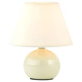 Brilliant 1 Light 40W Primo Table Lamp - Light Brown | A-61047/28