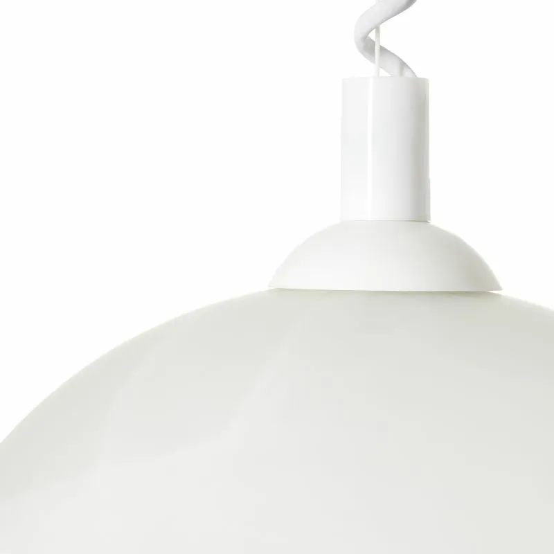 Brilliant 1 Light 60W Freya Pendant Light - White | 93220/05