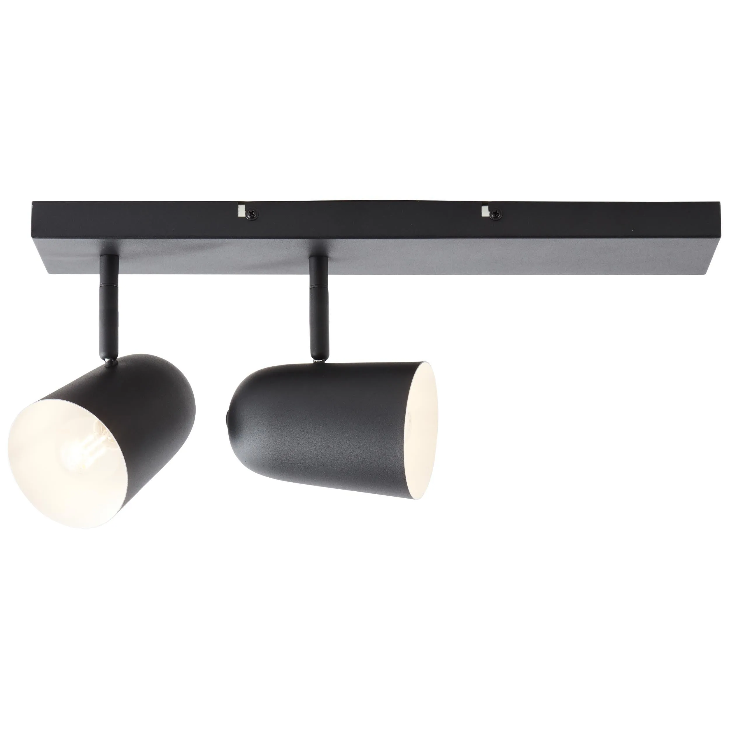 Brilliant 2 Light 36W Ayr Spotlight - Black Matt | 42413/06