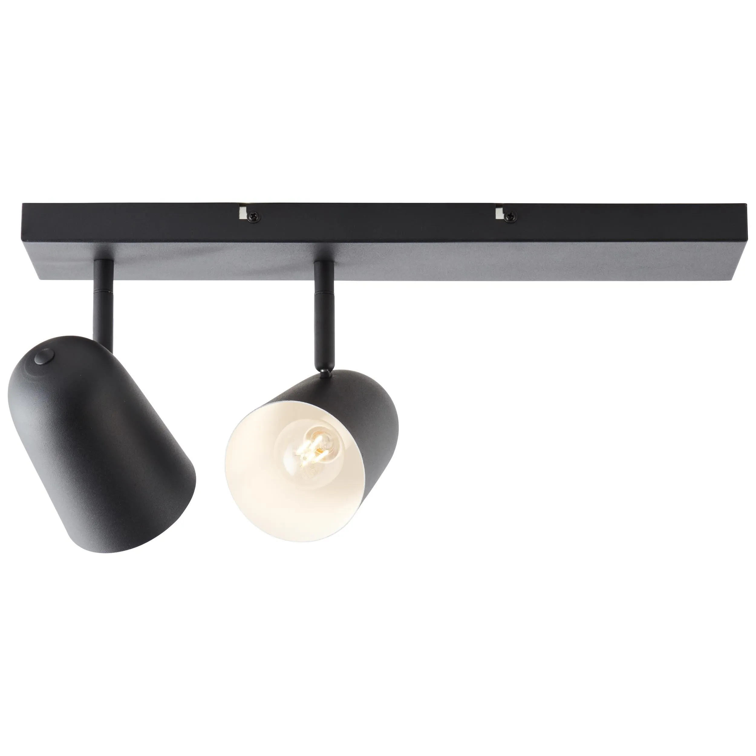 Brilliant 2 Light 36W Ayr Spotlight - Black Matt | 42413/06