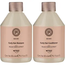 Bulbs & Roots Curly Hair Shampoo & Conditioner Twin 2 x 300ml