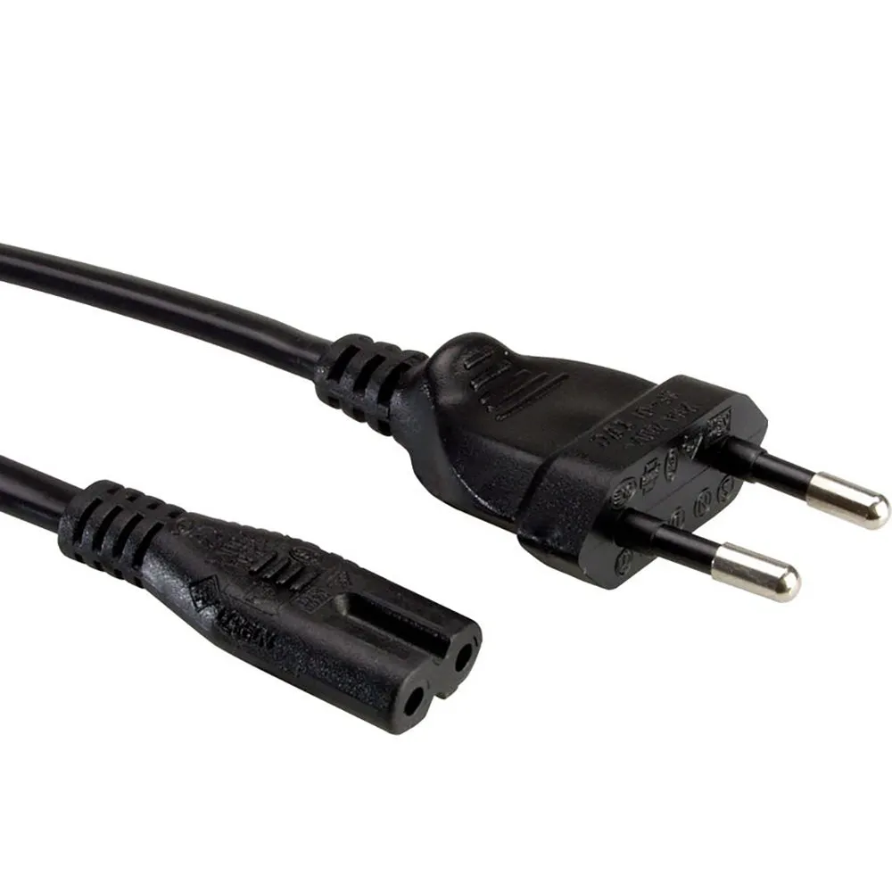 C7 (Figure Of 8) To Eu Power Cord
