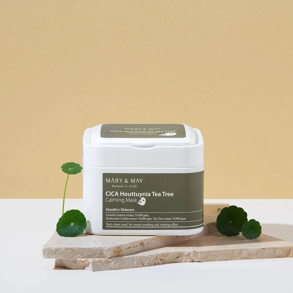 CICA Houttuynia Tea Tree Calming Mask 30EA