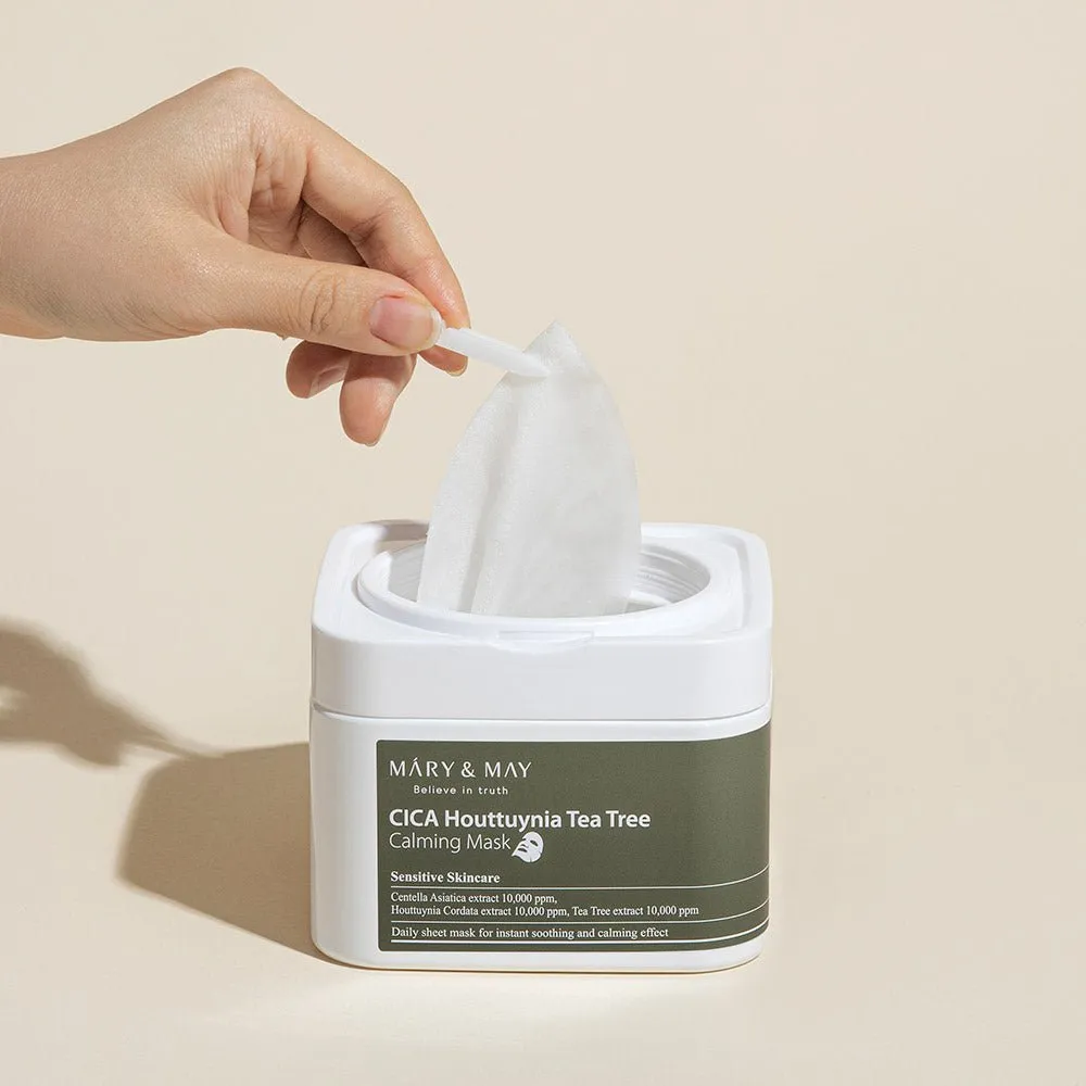 CICA Houttuynia Tea Tree Calming Mask 30EA
