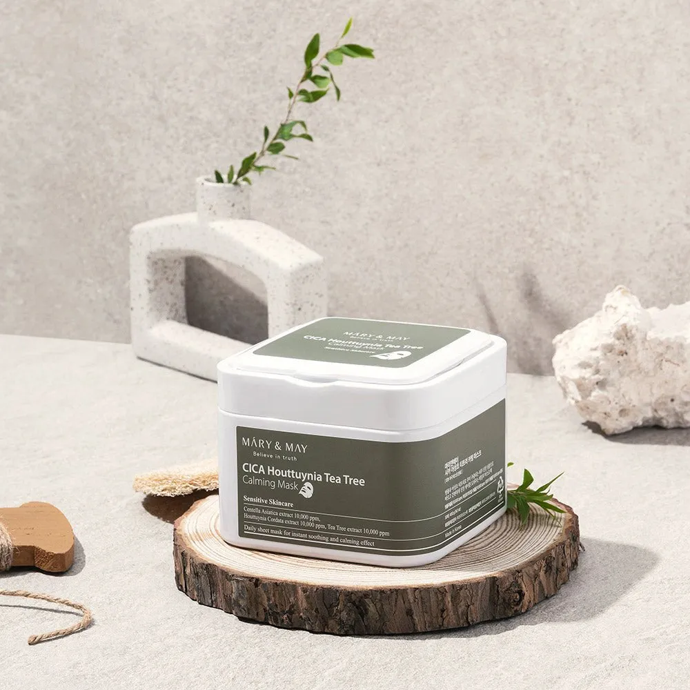 CICA Houttuynia Tea Tree Calming Mask 30EA