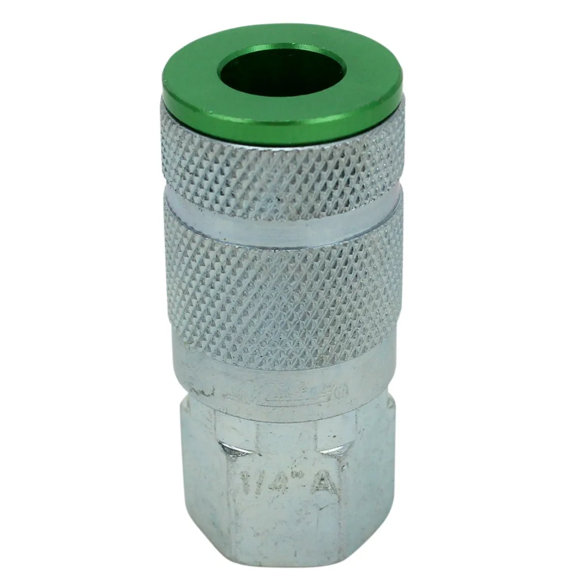 COLORFIT® Couplers (A-Style, Green) - 1/4" NPT (Box of 10)