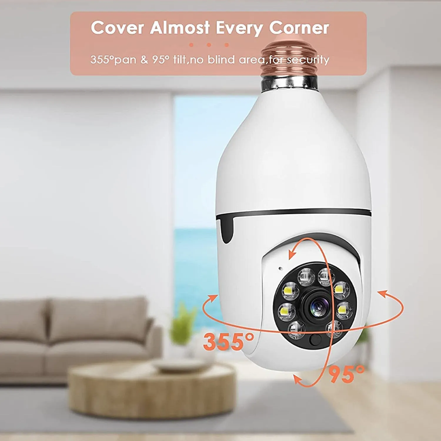 Edenn I-Defend Bulbs Security Camera (3 pack)