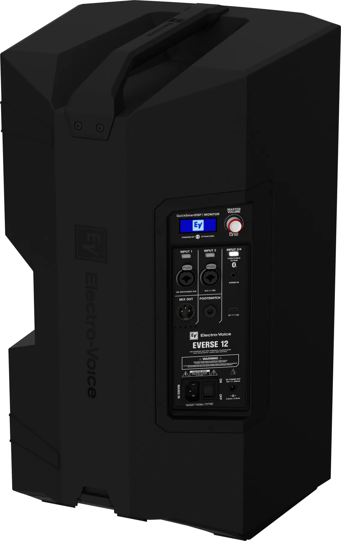 Electro-Voice EVERSE12 Battery Powered Speaker (Black) - 12"