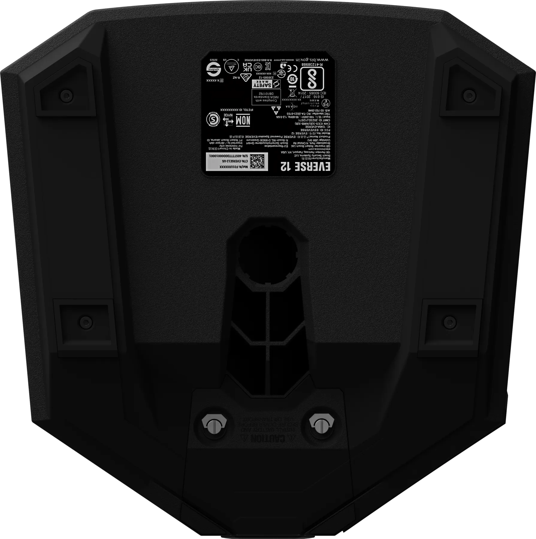 Electro-Voice EVERSE12 Battery Powered Speaker (Black) - 12"