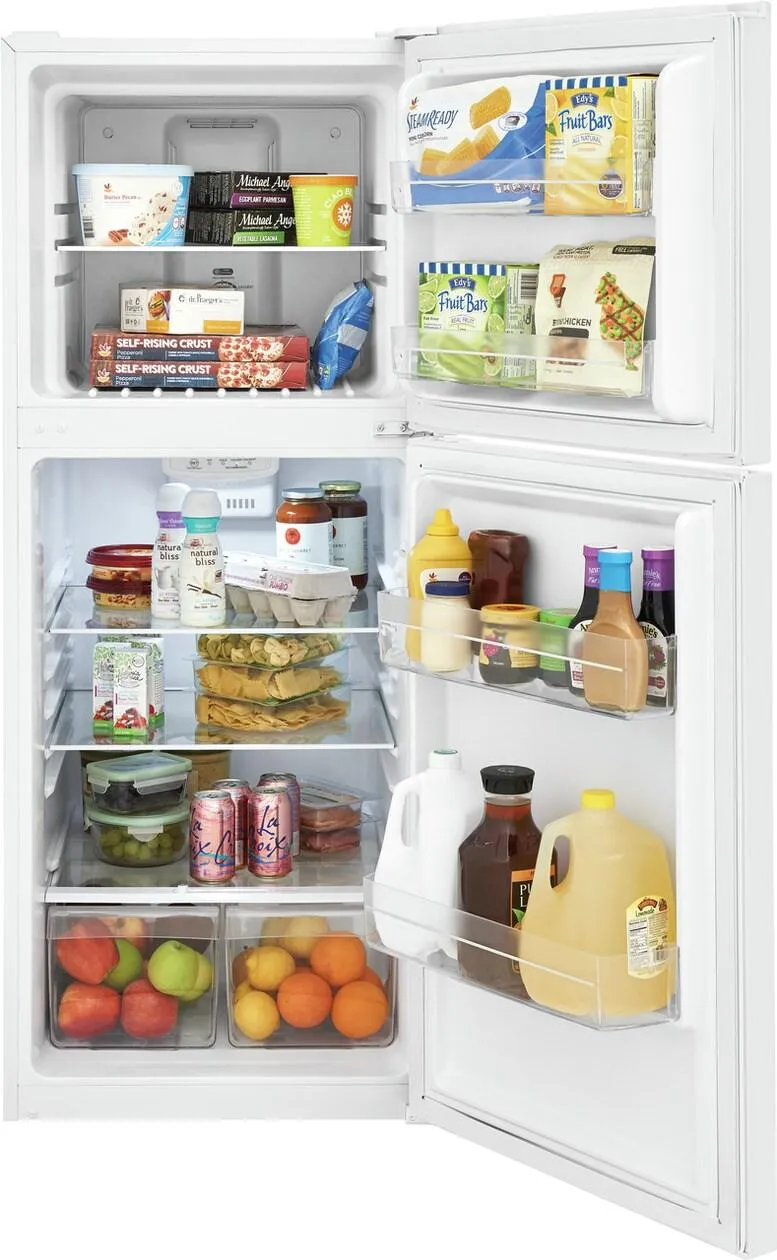 FFET1022UW Frigidaire 10.1 Cu. Ft. Top Freezer Apartment-Size Refrigerator