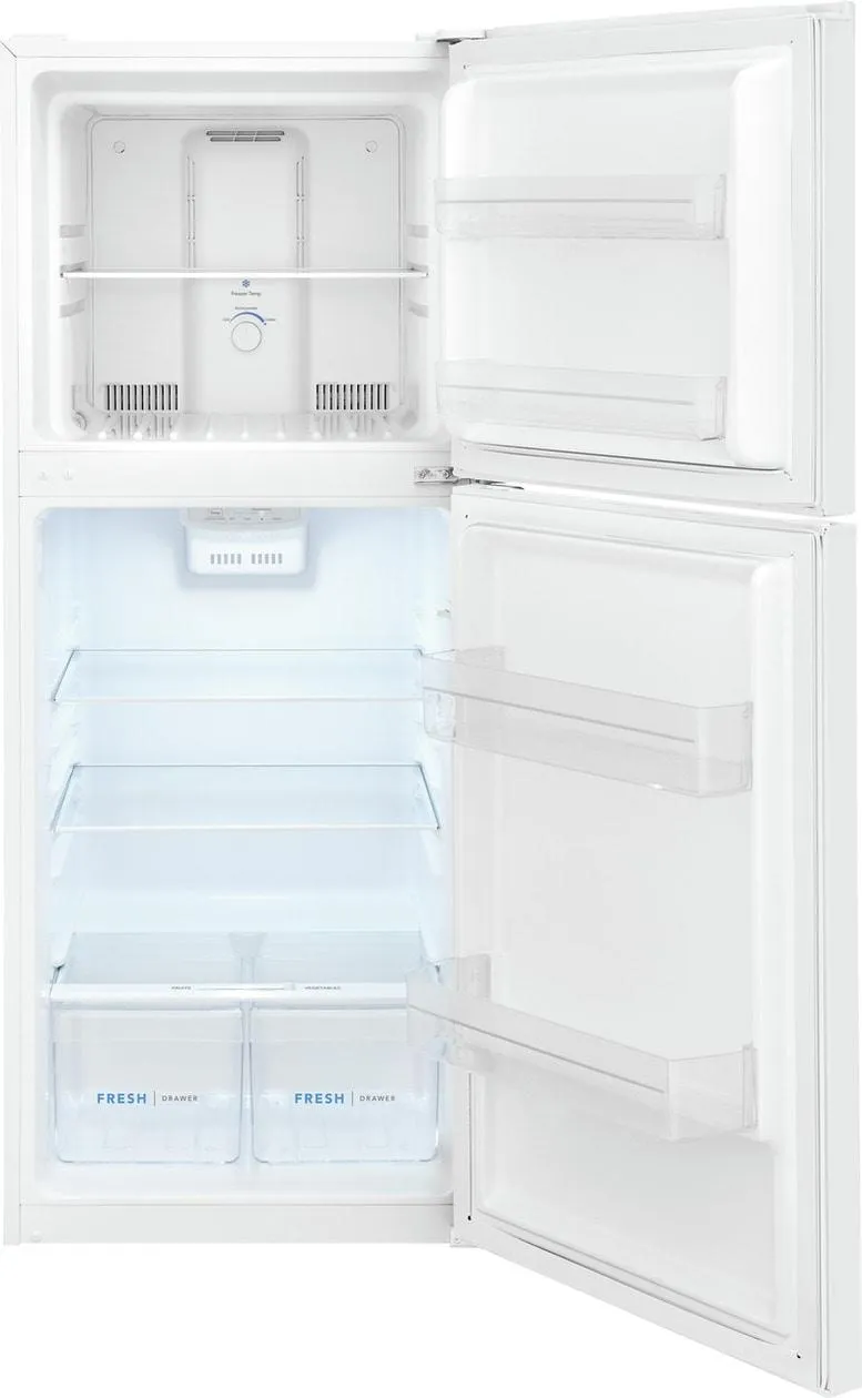 FFET1022UW Frigidaire 10.1 Cu. Ft. Top Freezer Apartment-Size Refrigerator