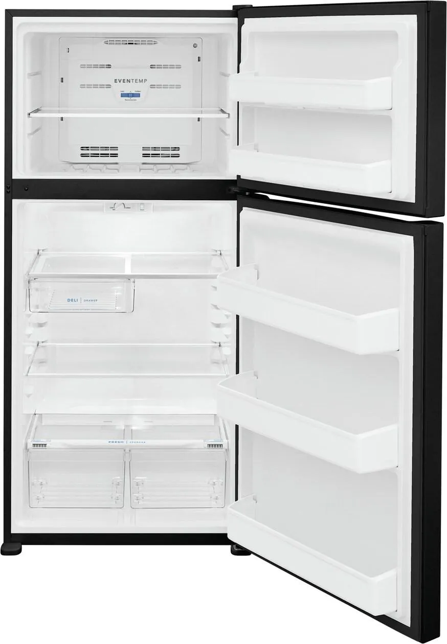FFHT1835VB Frigidaire 18.3 Cu. Ft. Top Freezer Refrigerator