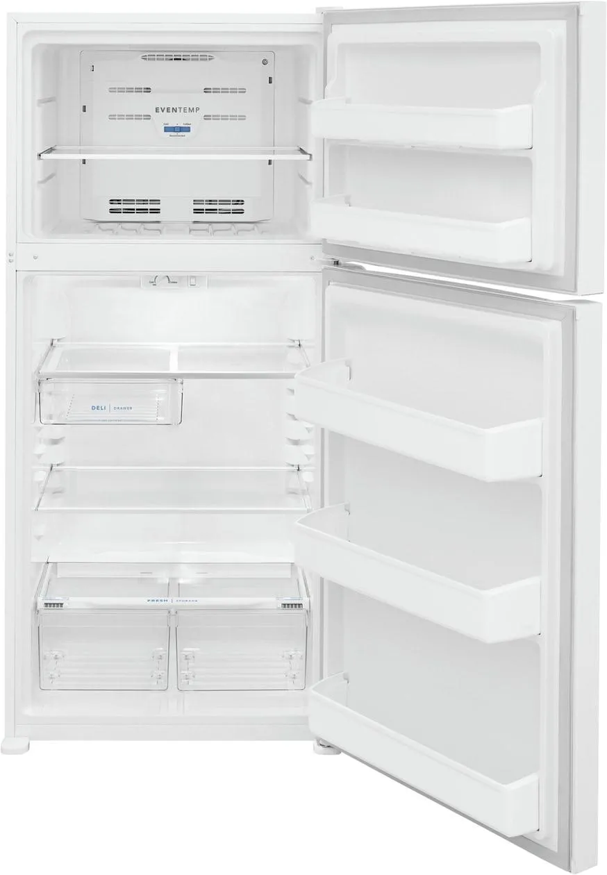FFHT1835VW Frigidaire 18.3 Cu. Ft. Top Freezer Refrigerator