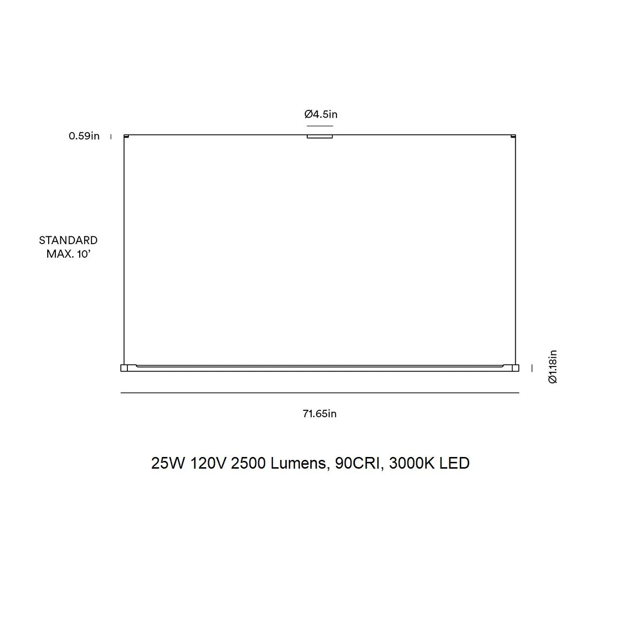 Form Linear LED Pendant Light