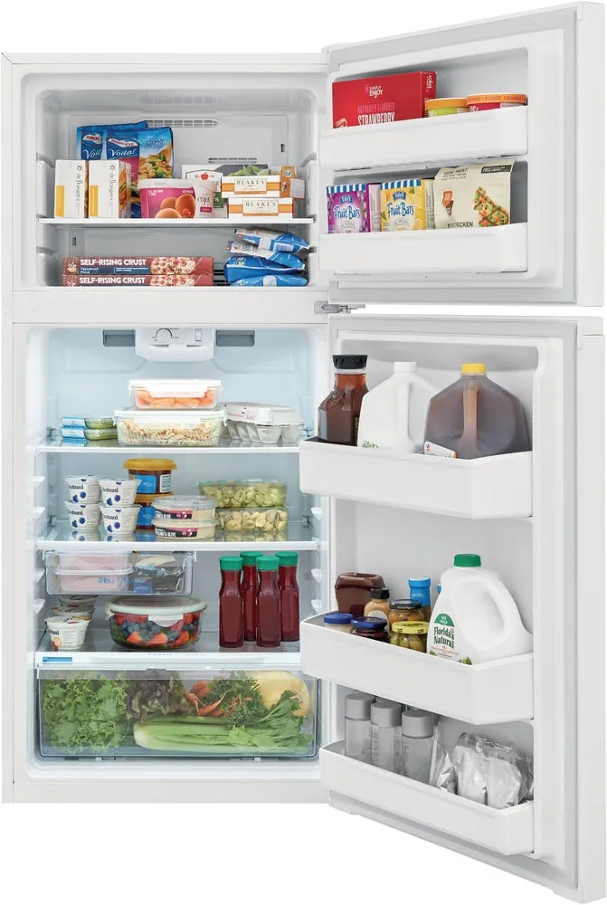 Frigidaire White Top-Freezer Refrigerator (13.9 Cu. Ft.) - FFHT1425VW