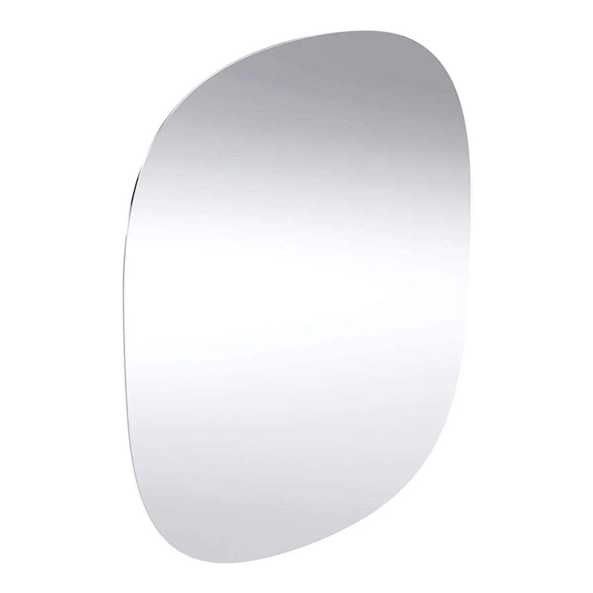 Geberit Option Oval Illuminated Wall Mounted Mirror with Indirect Lighting