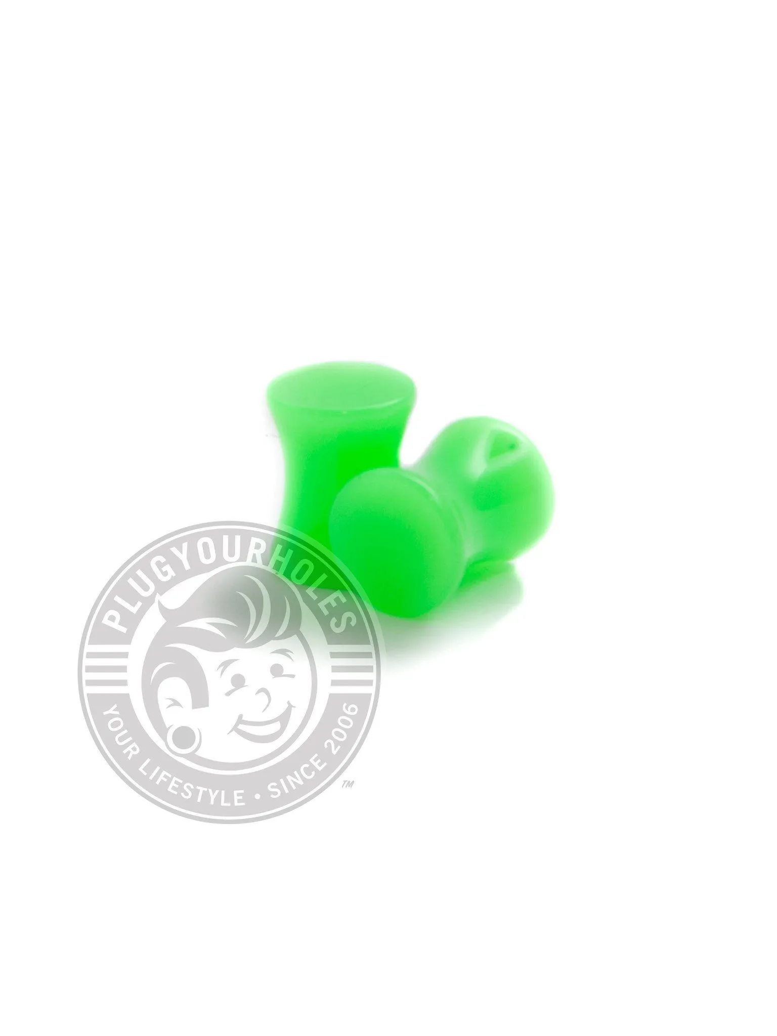 Green Acrylic Plugs