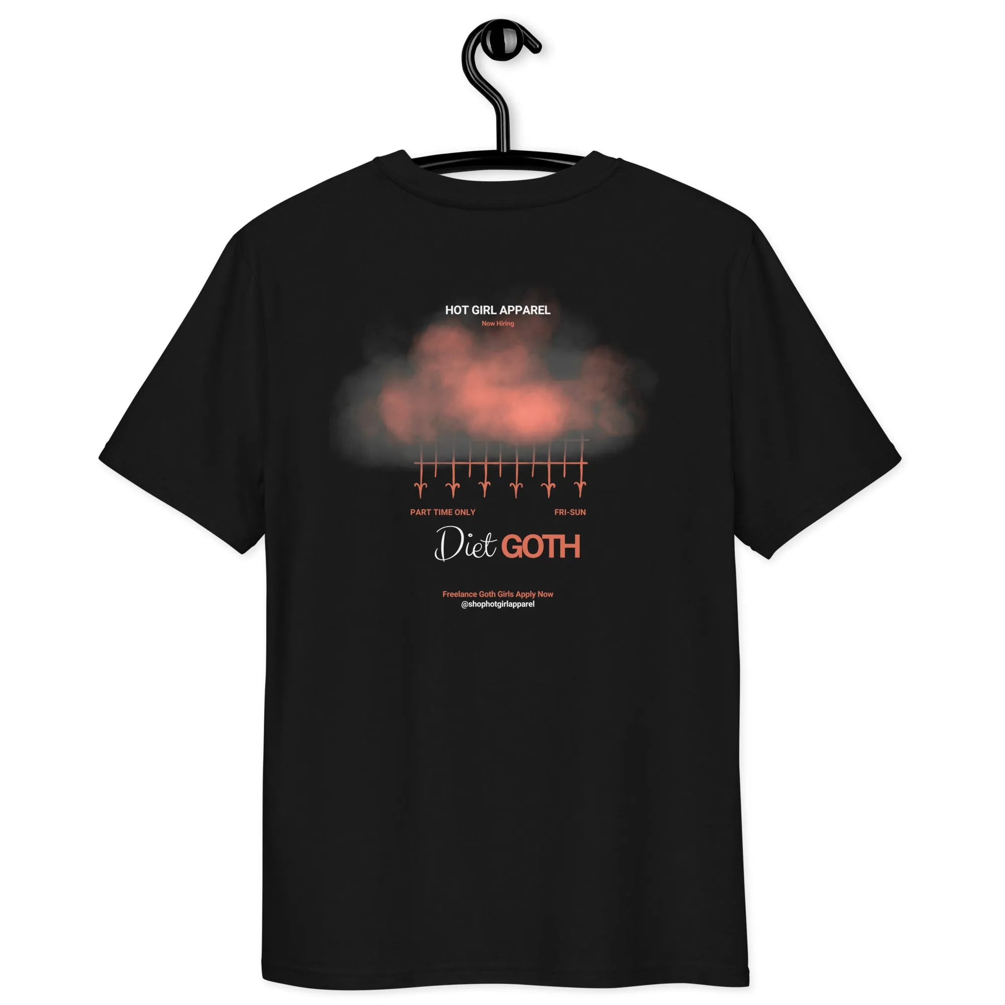 Hot Girl Diet Goth Organic Cotton Graphic Tee