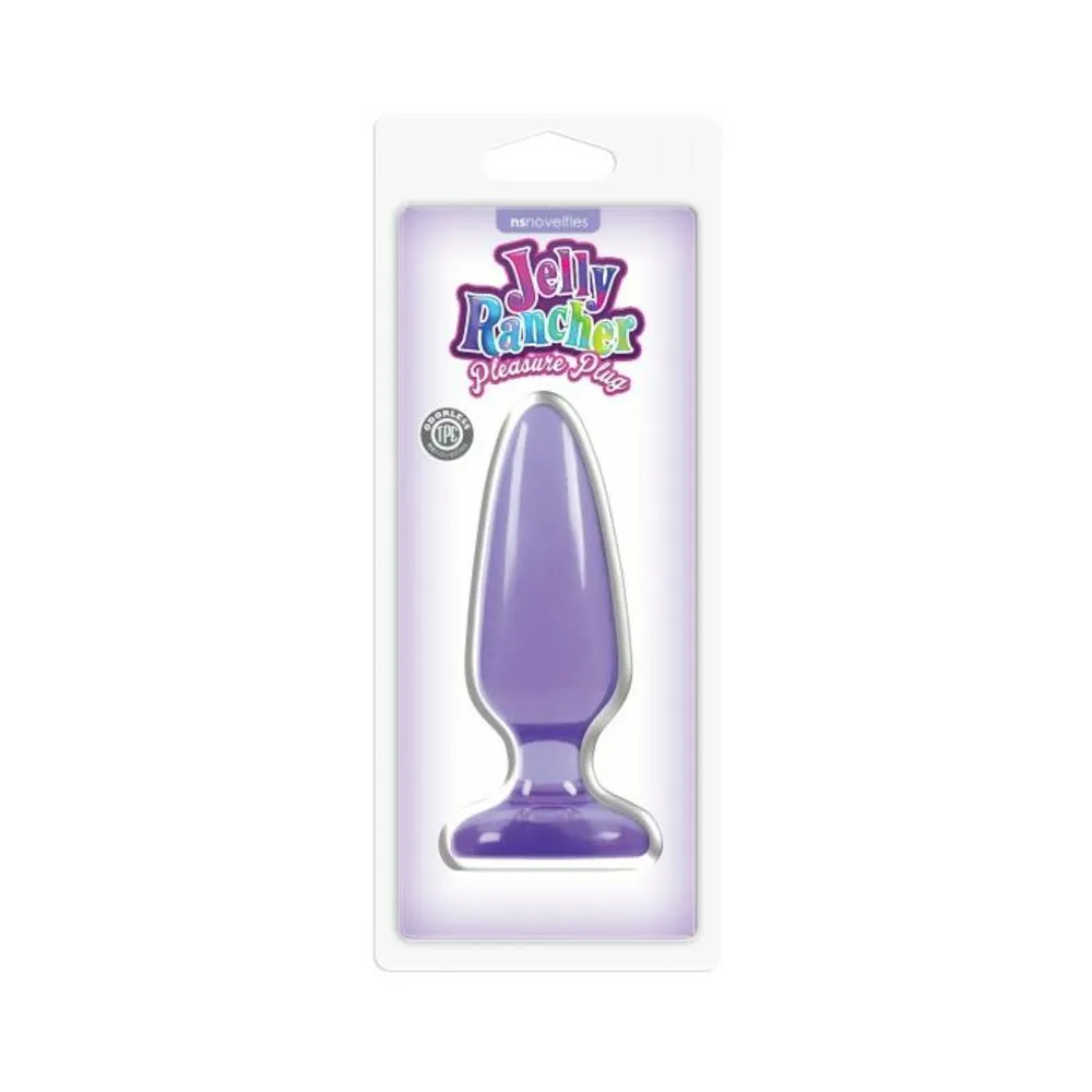 Jelly Rancher Pleasure Plug Medium Purple