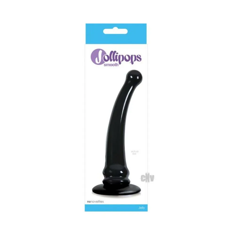 Jollipops Smooth Black Dildo