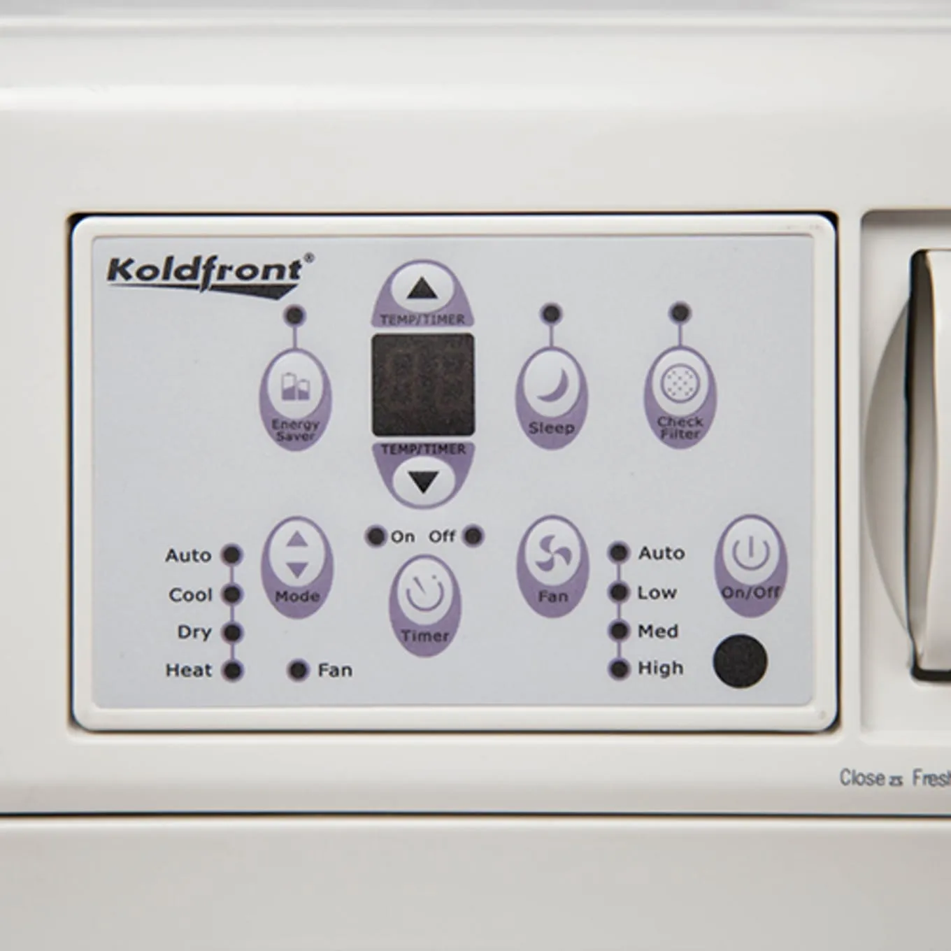 Koldfront WAC18001W 18,500 BTU 208/230V Window Air Conditioner in White