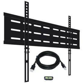 KORAMZI KWM1664F-Pro Fixed TV Wall Mount with Smart Locking System Technology 600x400 VESA Fits 32-70"