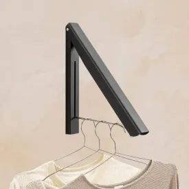 Kuber Industries Pack of 5 Cloth Drying Rack | Wall Mounted Drying Rack | Drying Rack for Toilets | Rack for Bathrooms | Clothes Rack for Bedrooms | Drilling Installation Rack | EN002 | Black Kuber Industries Pack of 5 Cloth Drying Rack | Wall Mounted Drying Rack | Drying Rack for Toilets | Rack for Bathrooms | Clothes Rack for Bedrooms | Drilling Installation Rack | EN002 | Black