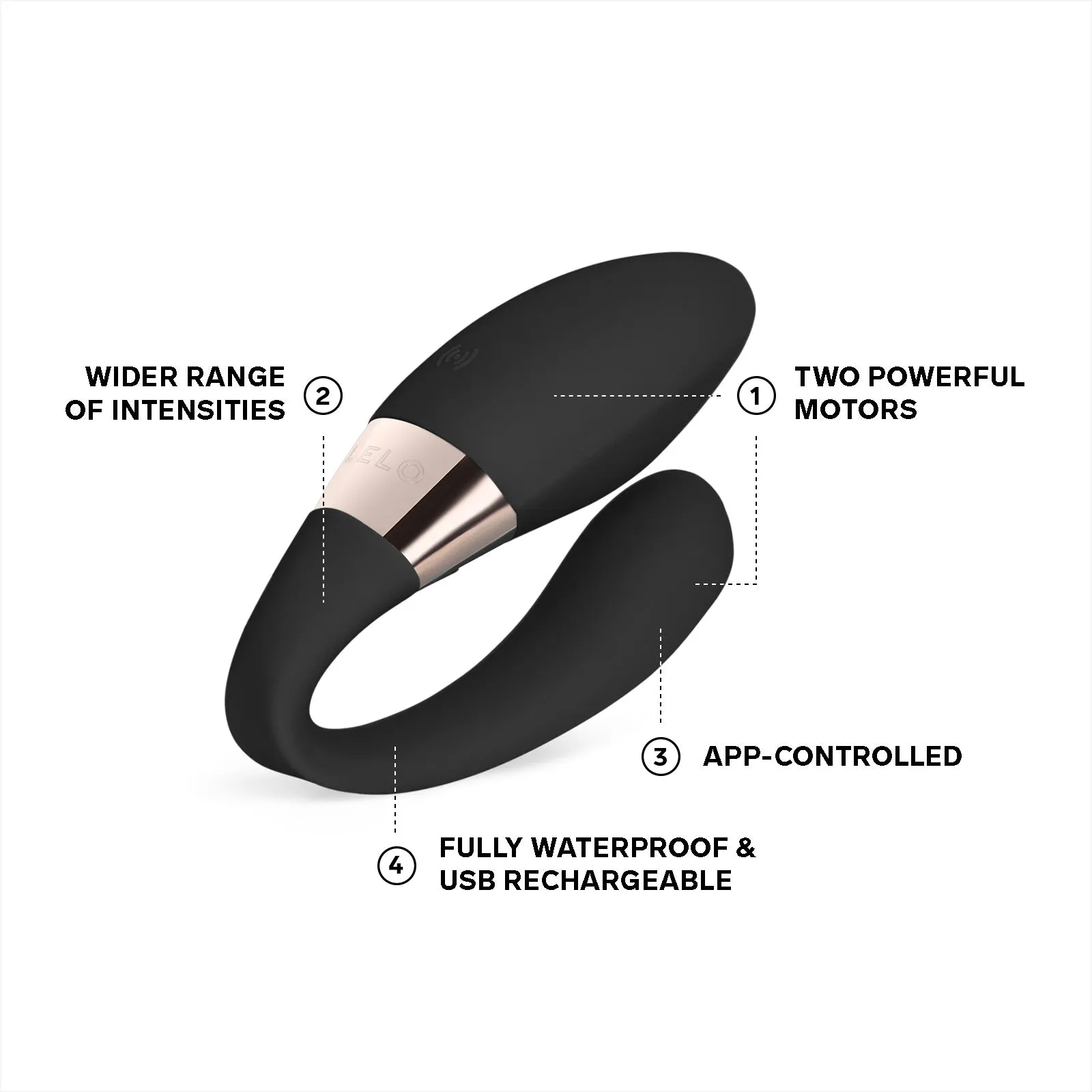 LELO Tiani Harmony Wearble Clit & G-Spot Vibrator App-Controlled