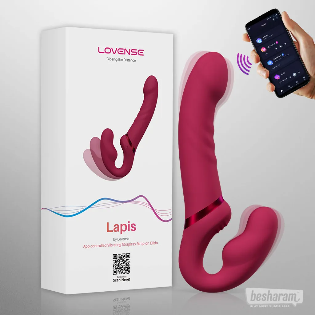 Lovense Lapis Smart Strapless Strap-on