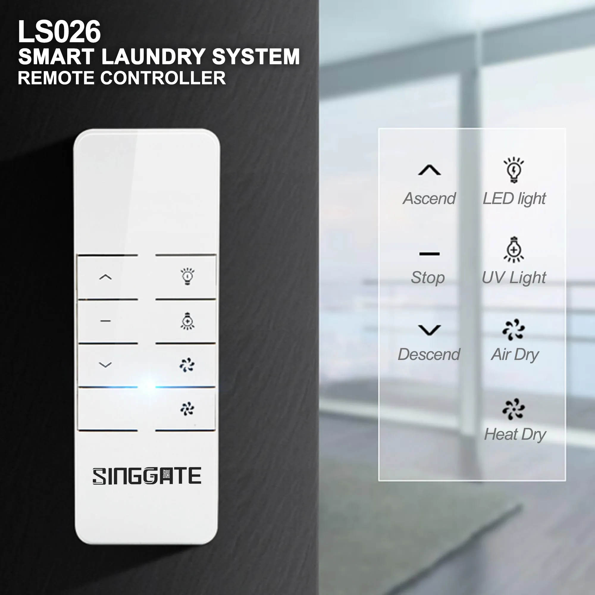 LS026 Automated Laundry Rack